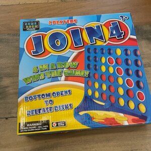 Join 4 Board Game (NEW) for 2 players, ages 3 and up